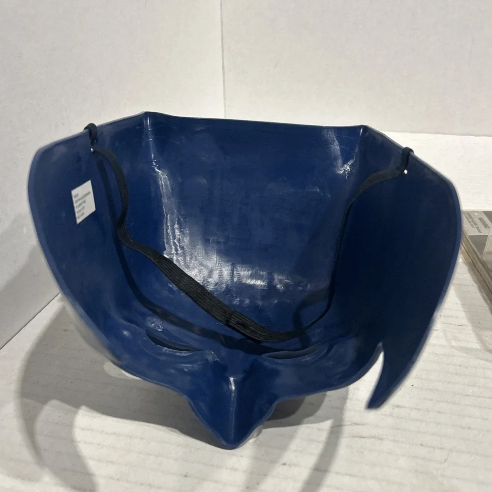 Frank Miller's Dark Blue Batman Mask DC Halloween Cosplay Costume Part A2